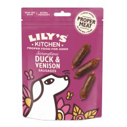 Lily's Kitchen Dog Duck & Venison Sausage 400g