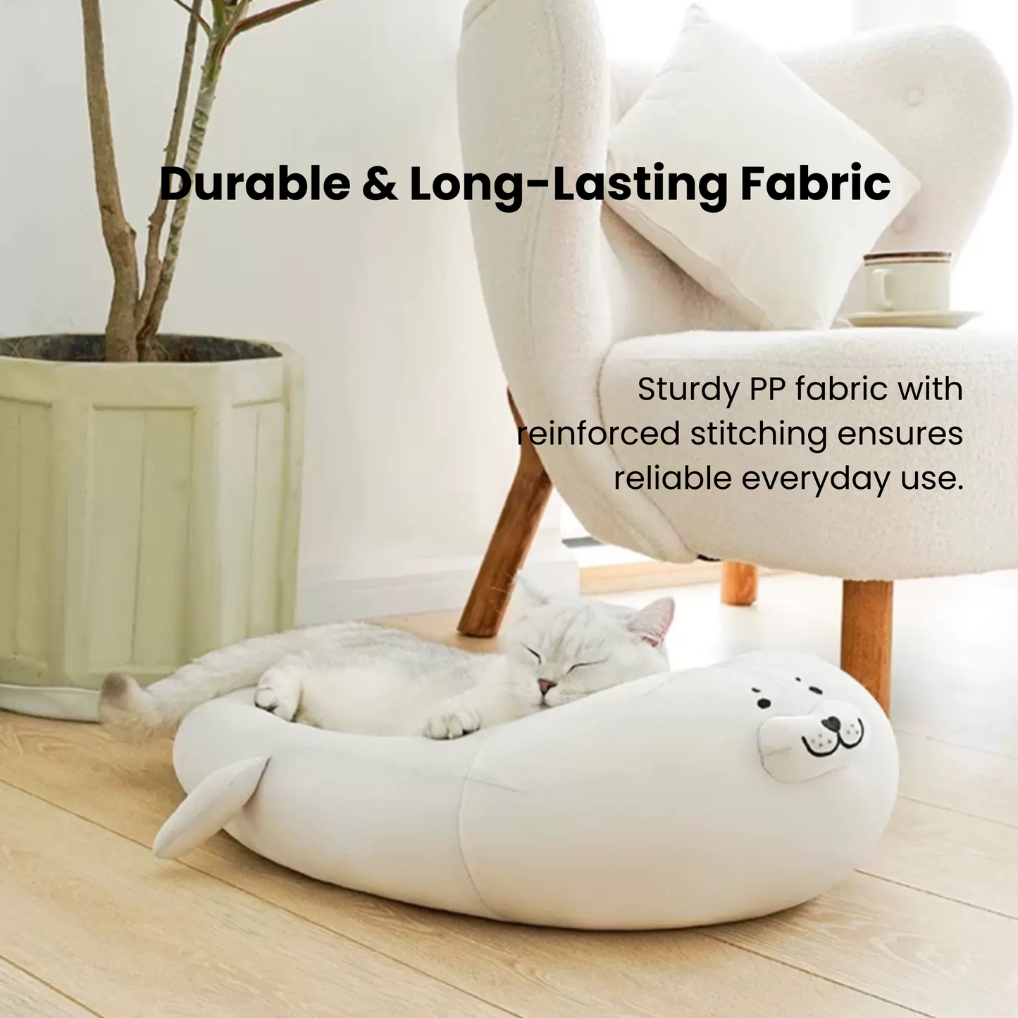 ZEZE cat bed (seal shape)