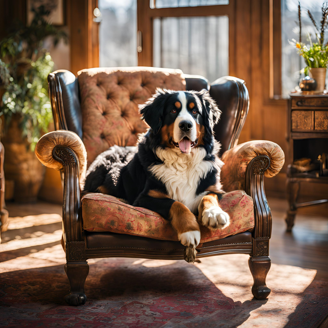 Cuddle Up with a Giant Furry Therapist!