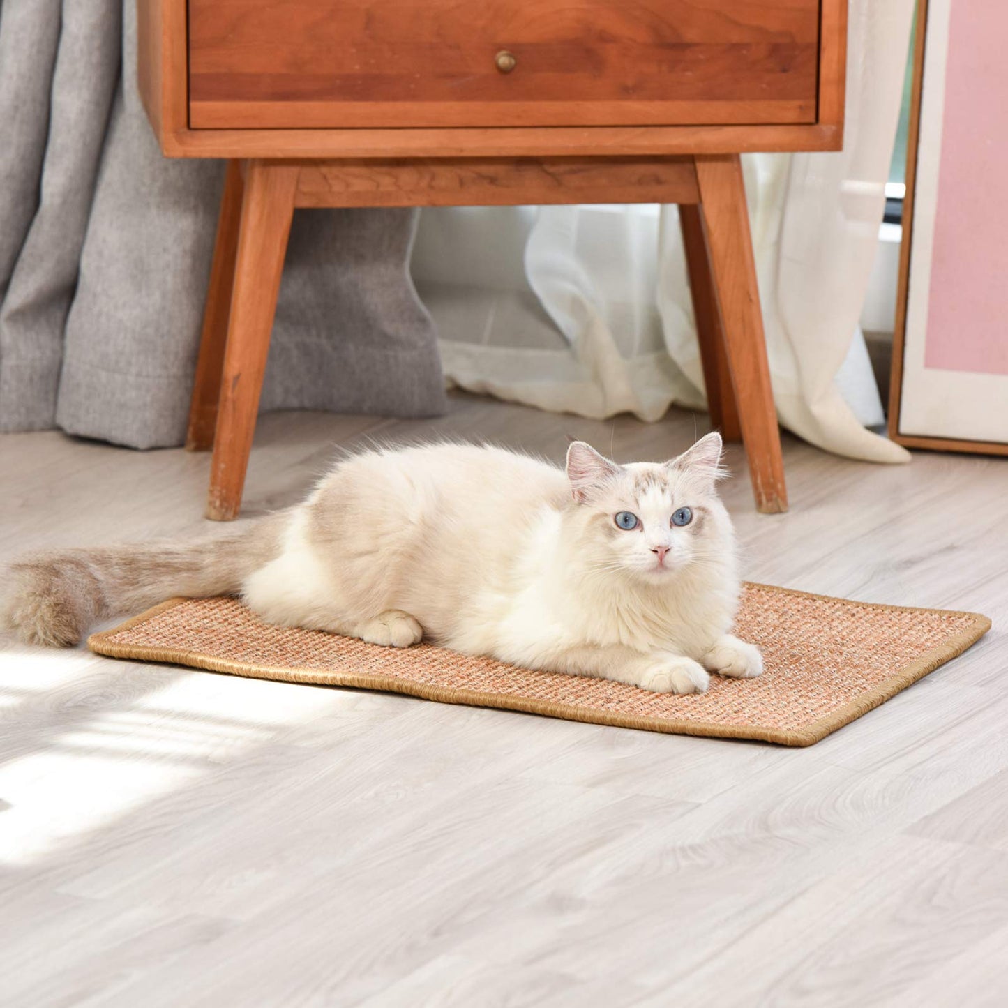 FUKUMARU Cat Scratching Mat, 60x40 cm