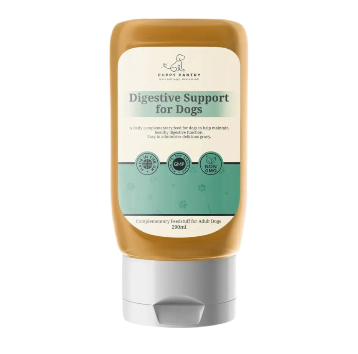 Probiotic Digestive Gravy – Beef (290ml)
Supports gut health, soothes sensitive stomachs, reduces gas & bloating