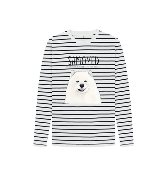 Samoyed Kids Breton Shirt: The Only Friend You’ll Need (Even for the Burglar)