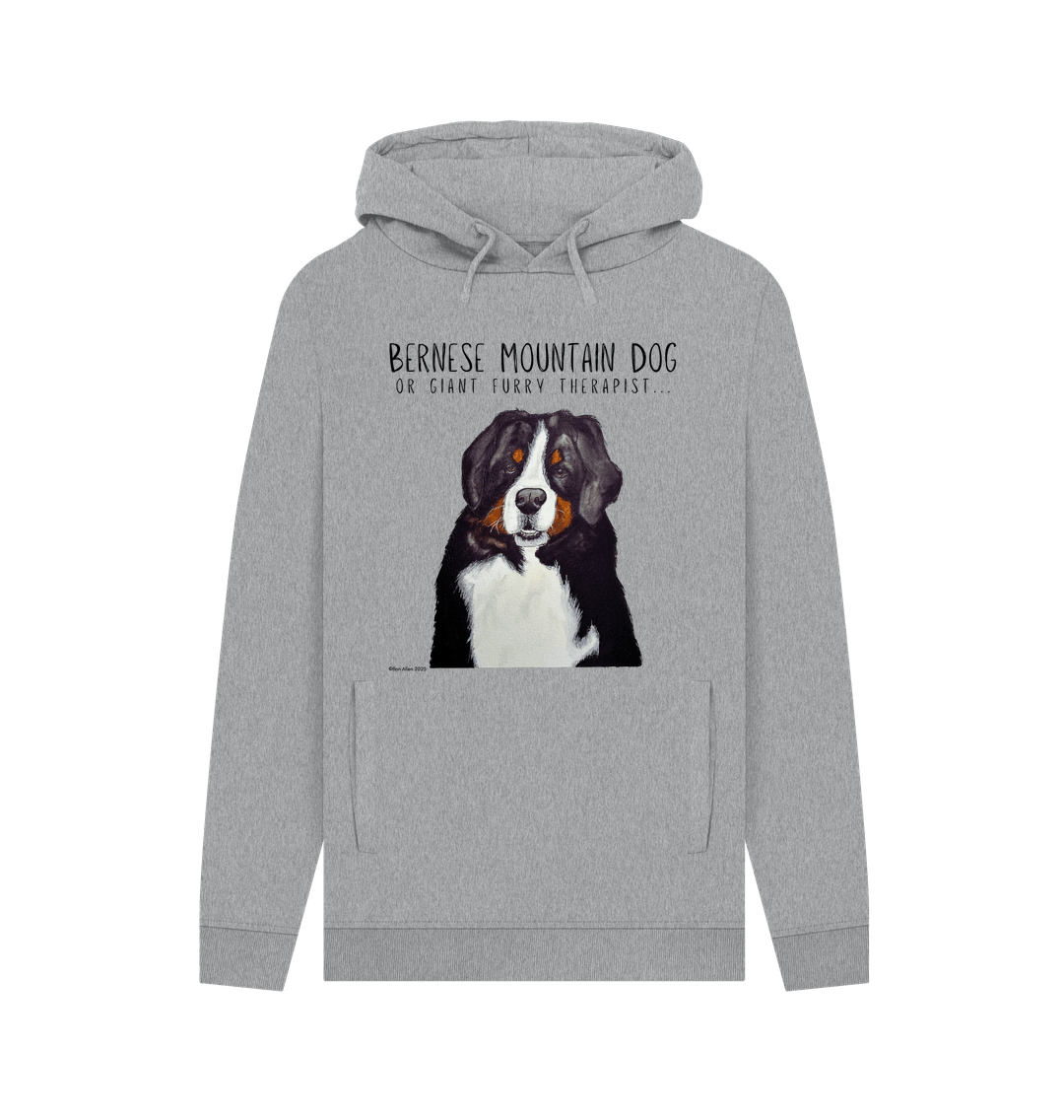 Stay Warm with Your Personal Giant Furry Therapist – Bernese Mountain Dog Hoodie!