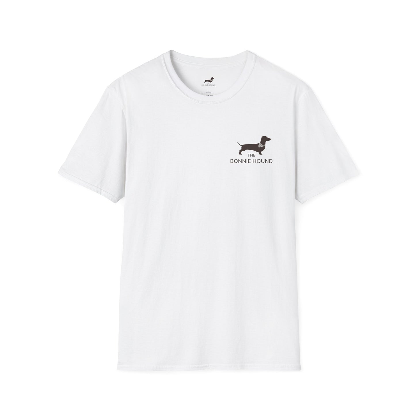 The Bonnie Hound - Dachshund Sausage Dog Unisex Softstyle T-Shirt