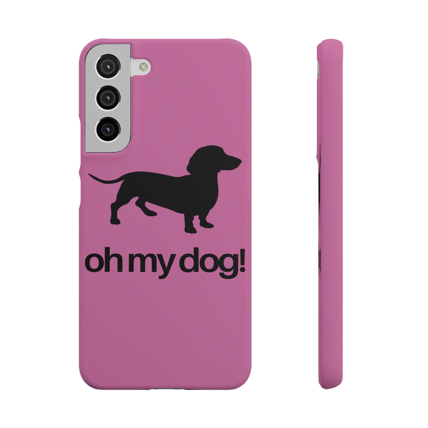 Oh My Dog! Dachshund Love Snap Mobile Phone Cover Cases