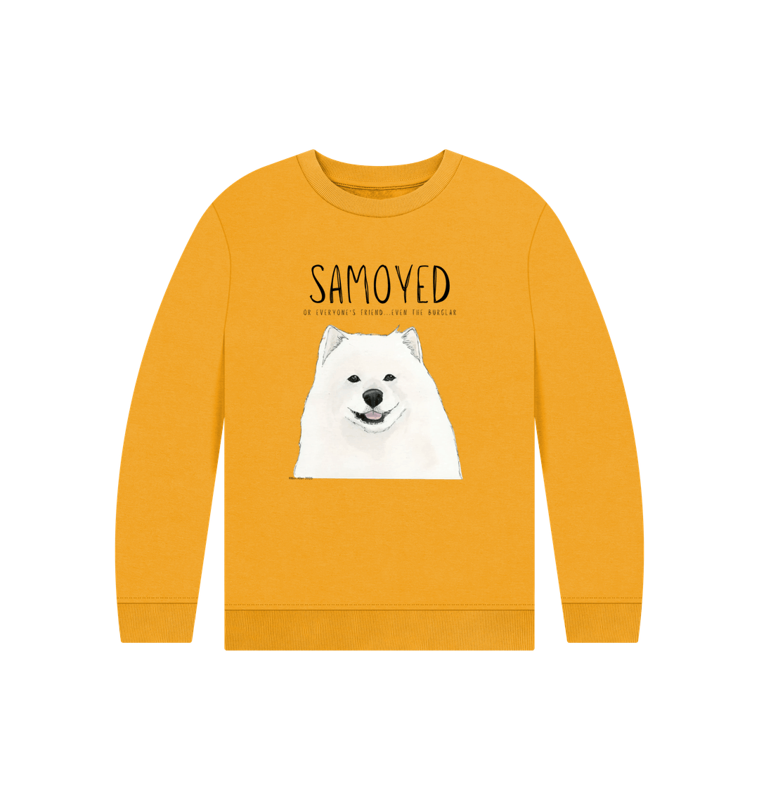 Samoyed Kids Sweatshirt: Fluffy, Friendly, and Ready for Adventure!
