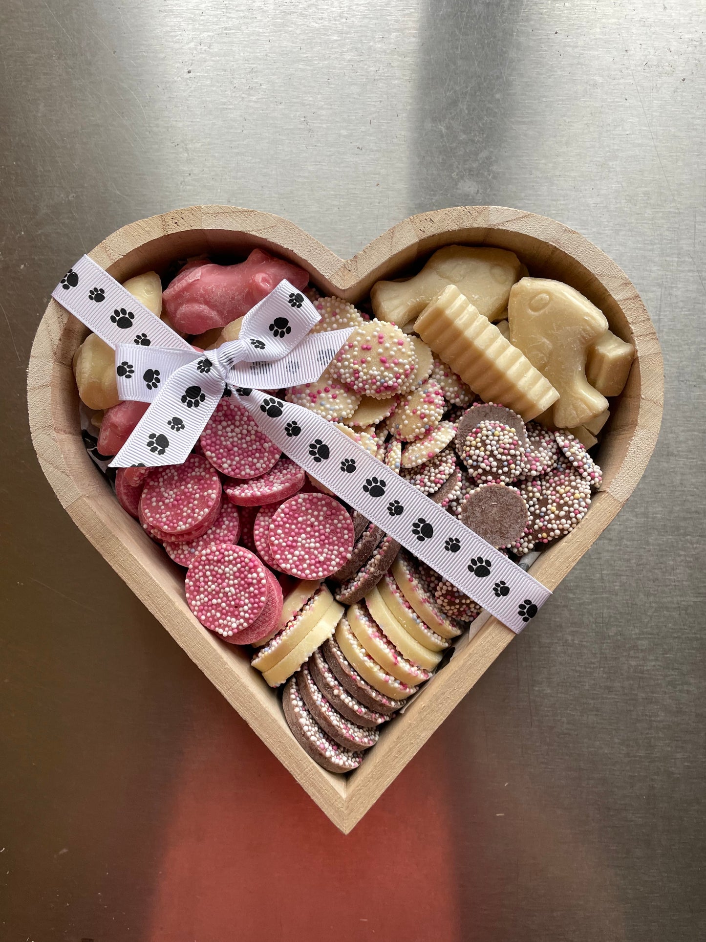 Treat Filled Heart Box