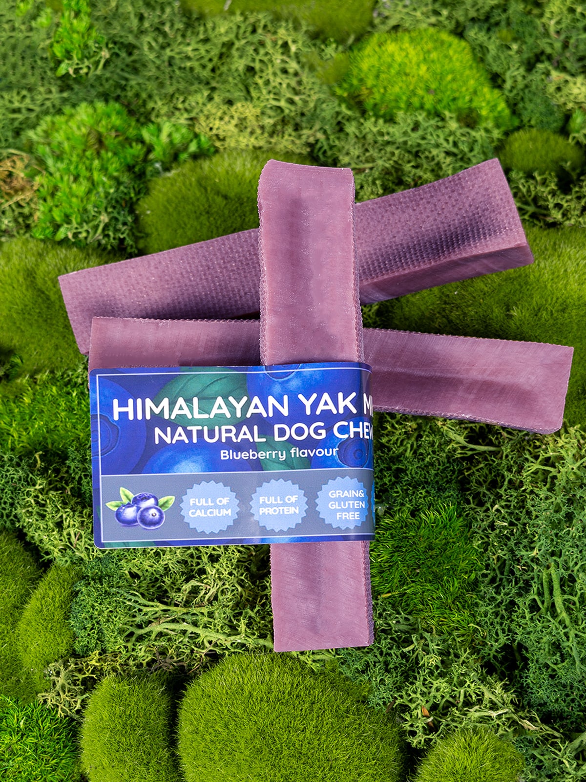 Blueberry Yak Dog Chew
