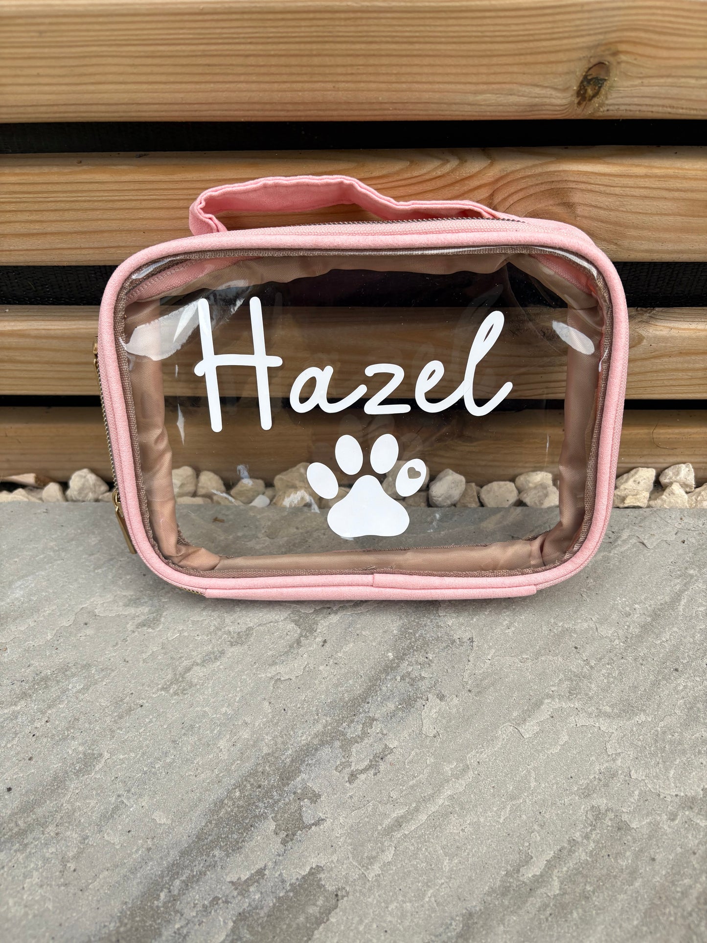 Personalised Pet Vanity/Travel Bags