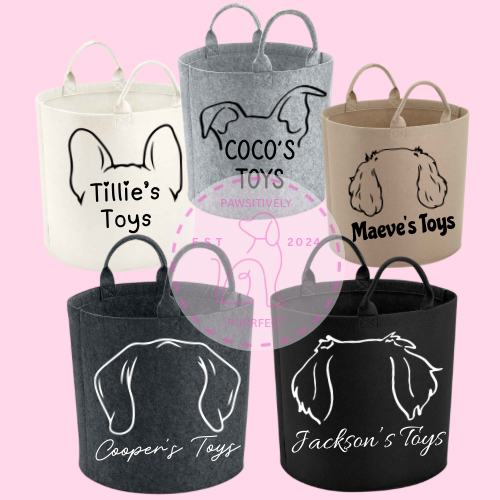 Personalised Pet Toy Bag | Personalised Pet Gifts