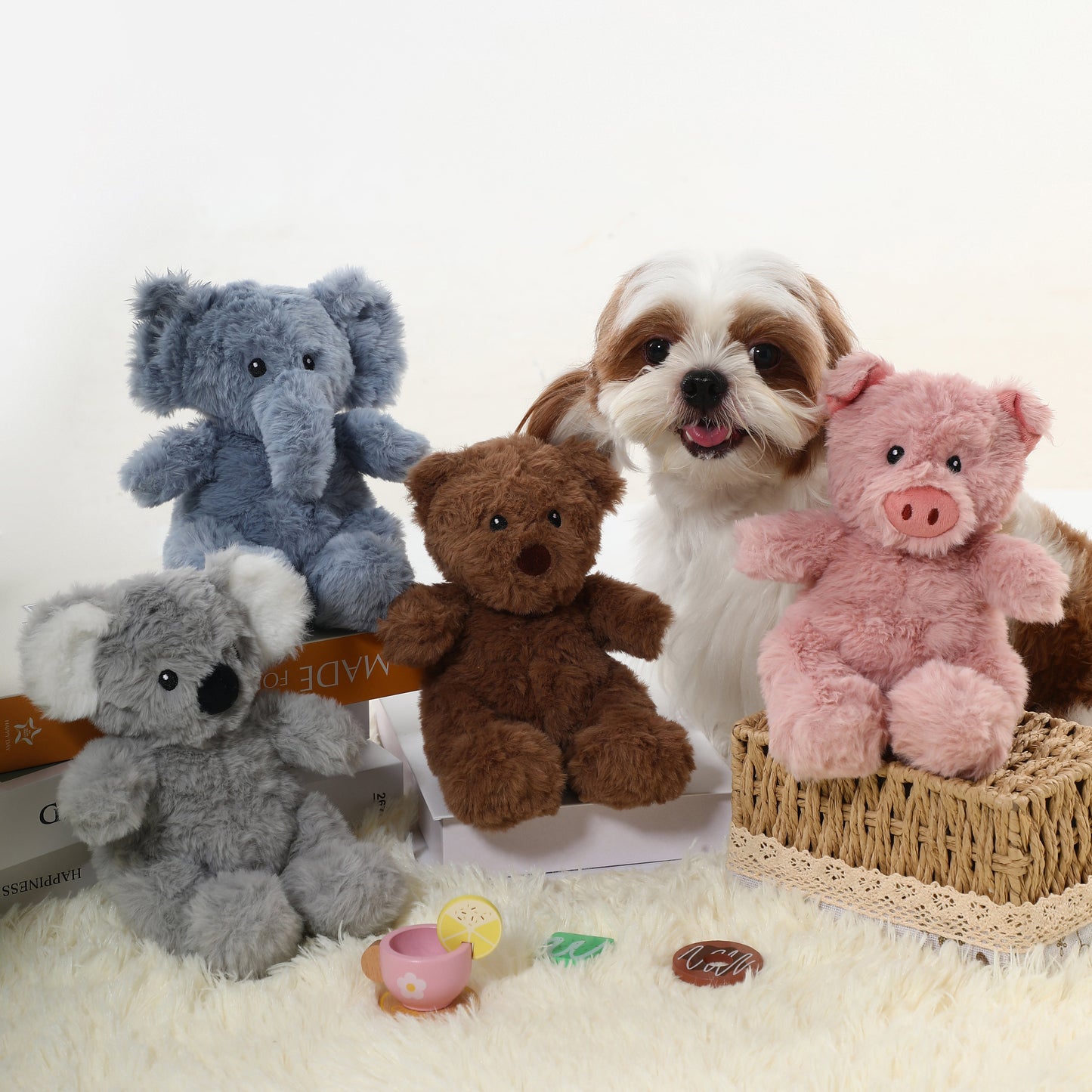 Cuddle Koala Squeaky Dog Toy – Comfort & Play