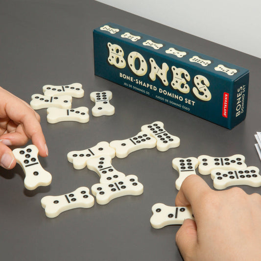 Bone-Shaped Domino Set