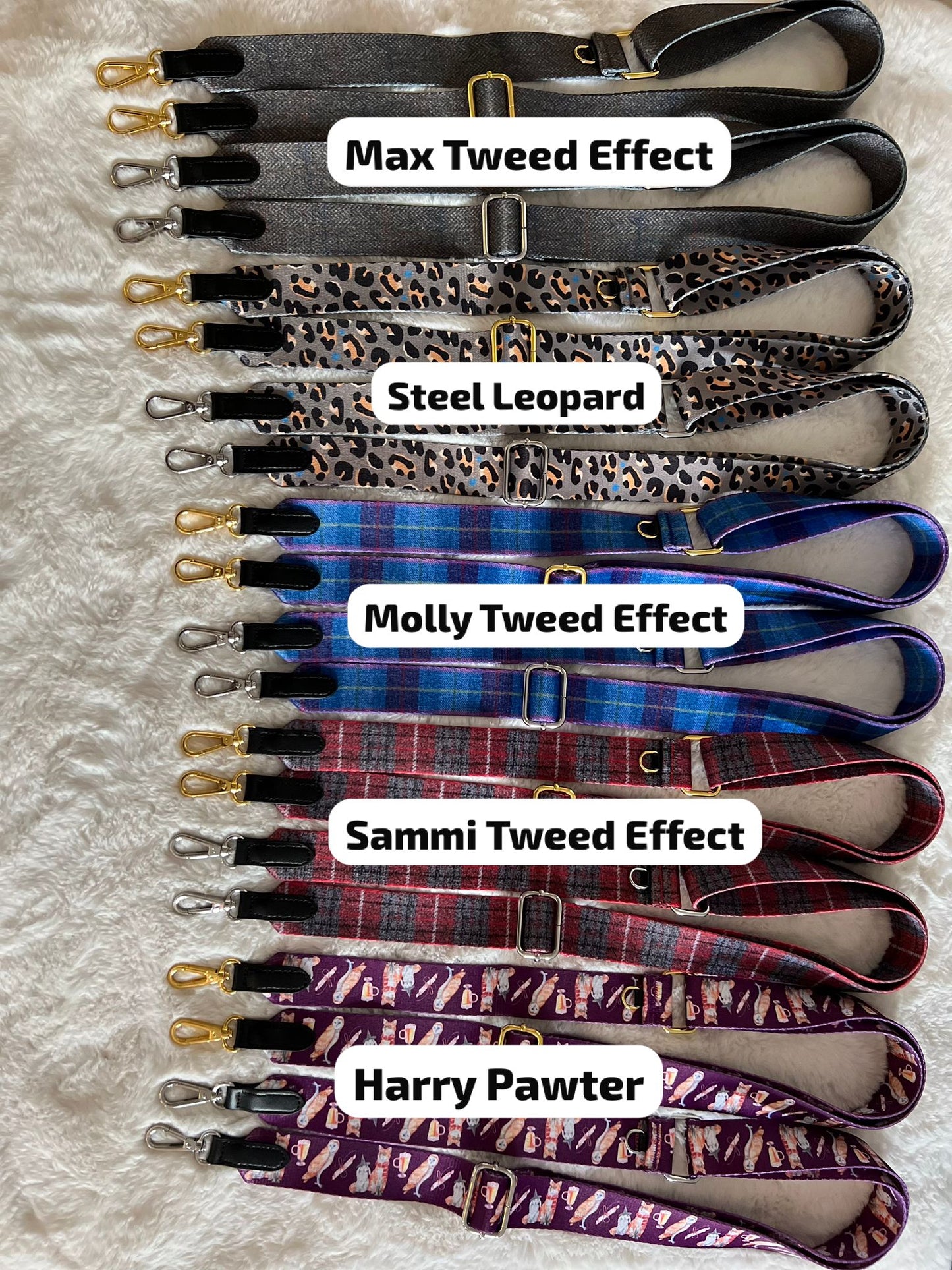 Shoulder Strap for Ulti-Mate Dog Walking Bag - Silver Hardware