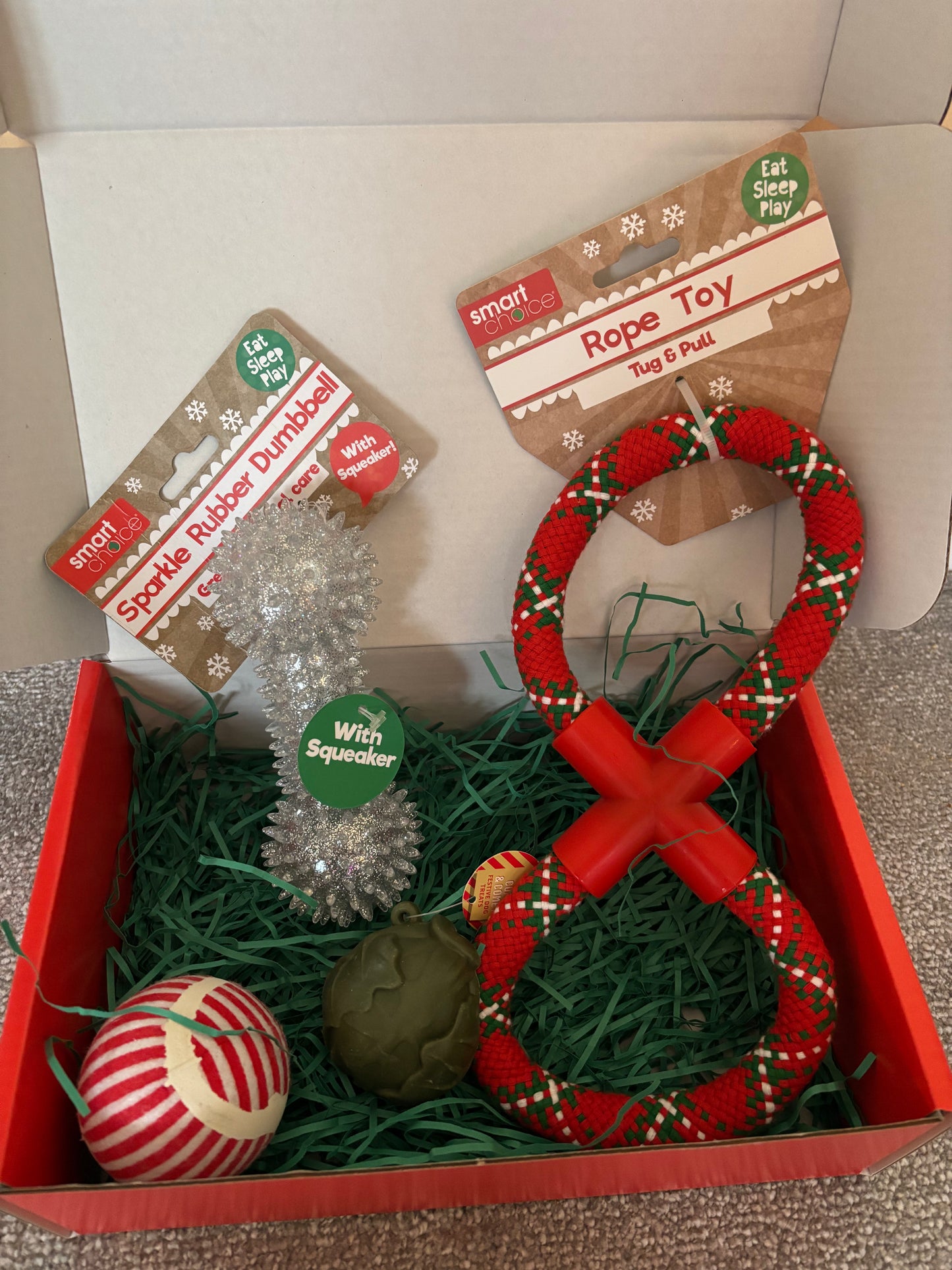 The Festive Hound - Christmas Dog Hamper - Toys