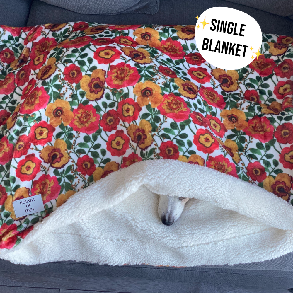 Steel Leopard Snuggle Blanket