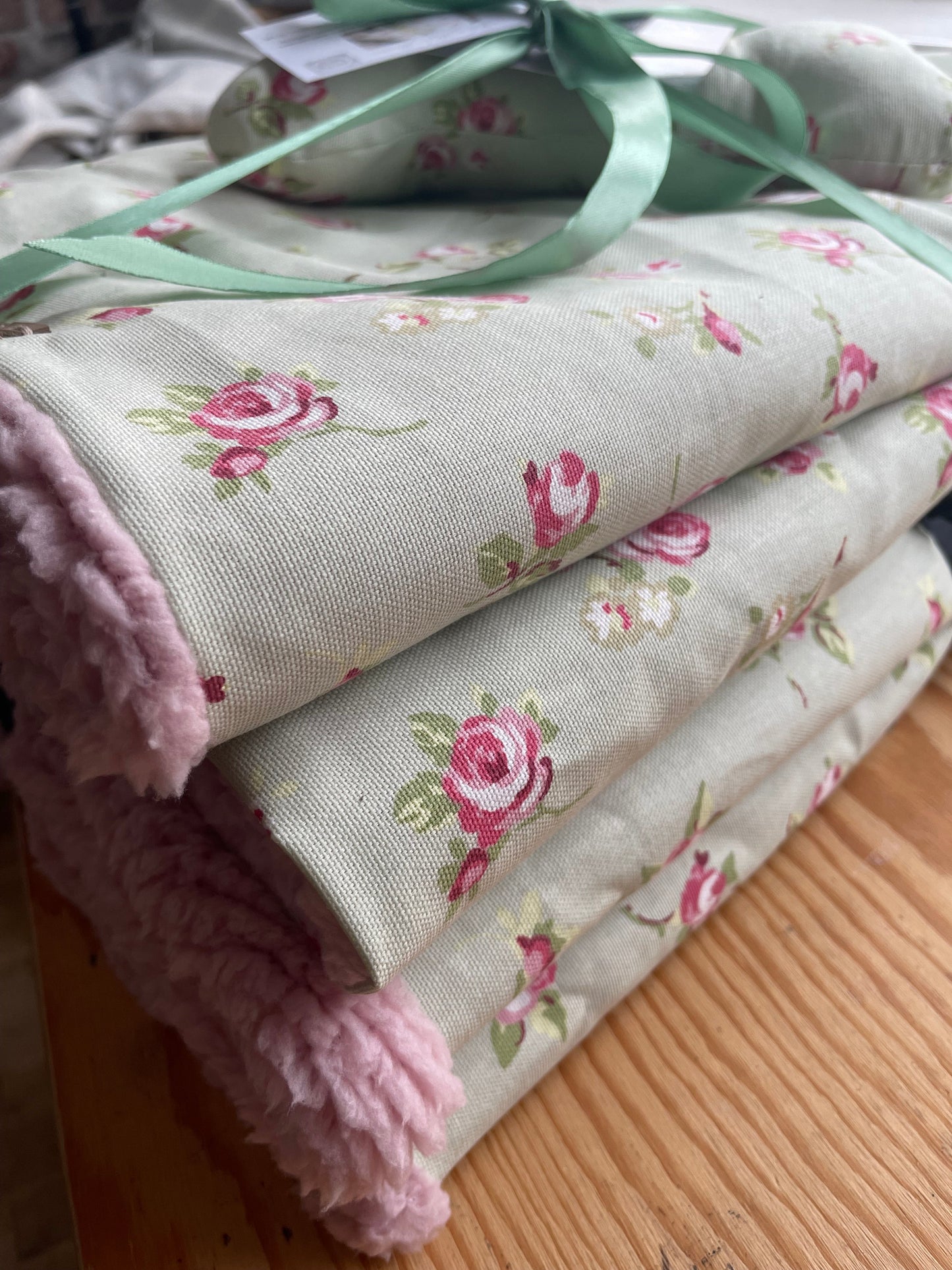 Luxury Handcrafted Dog Blanket - Dolly Collection Floral