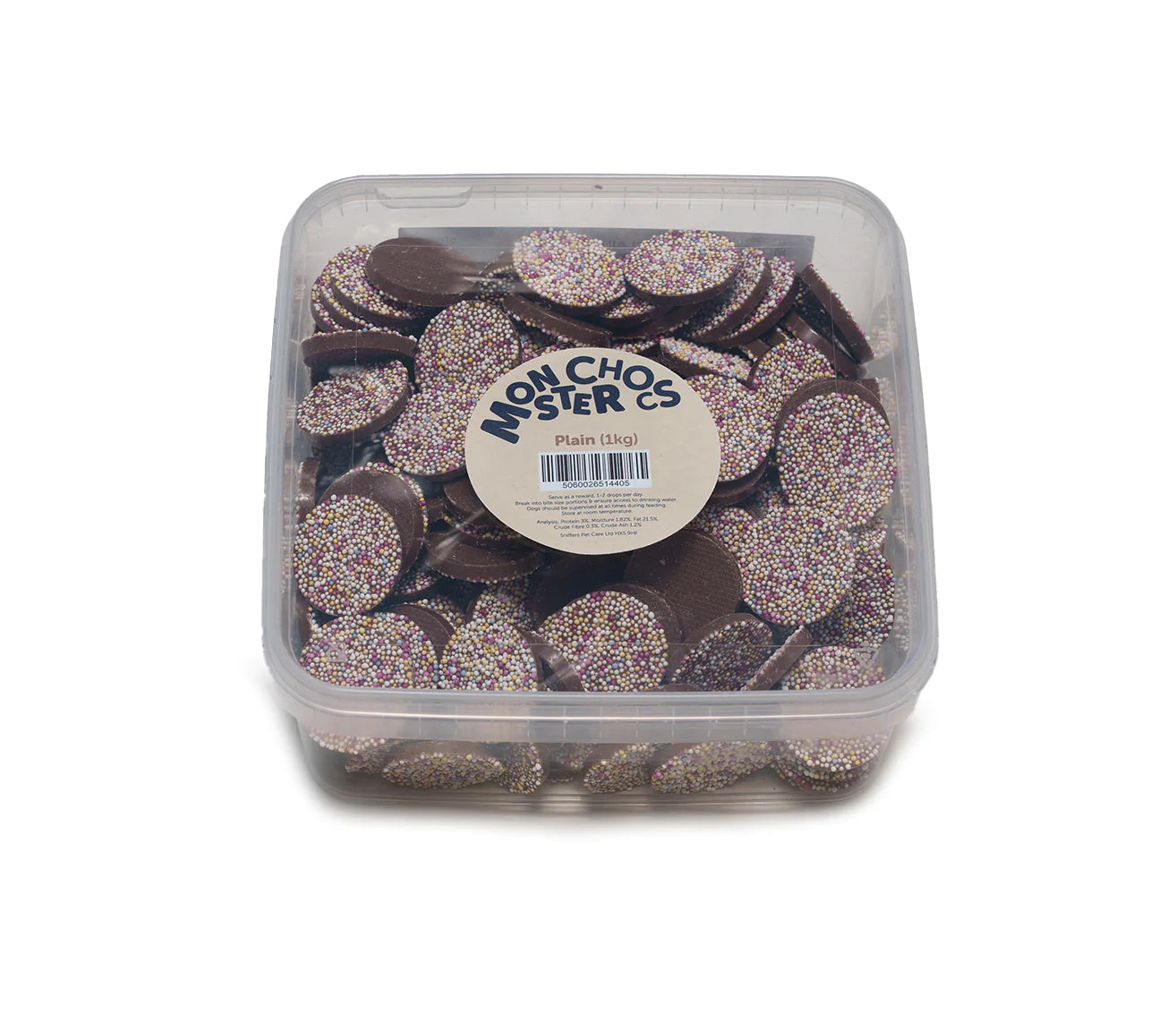 MONSTER CHOCS PLAIN 1KG