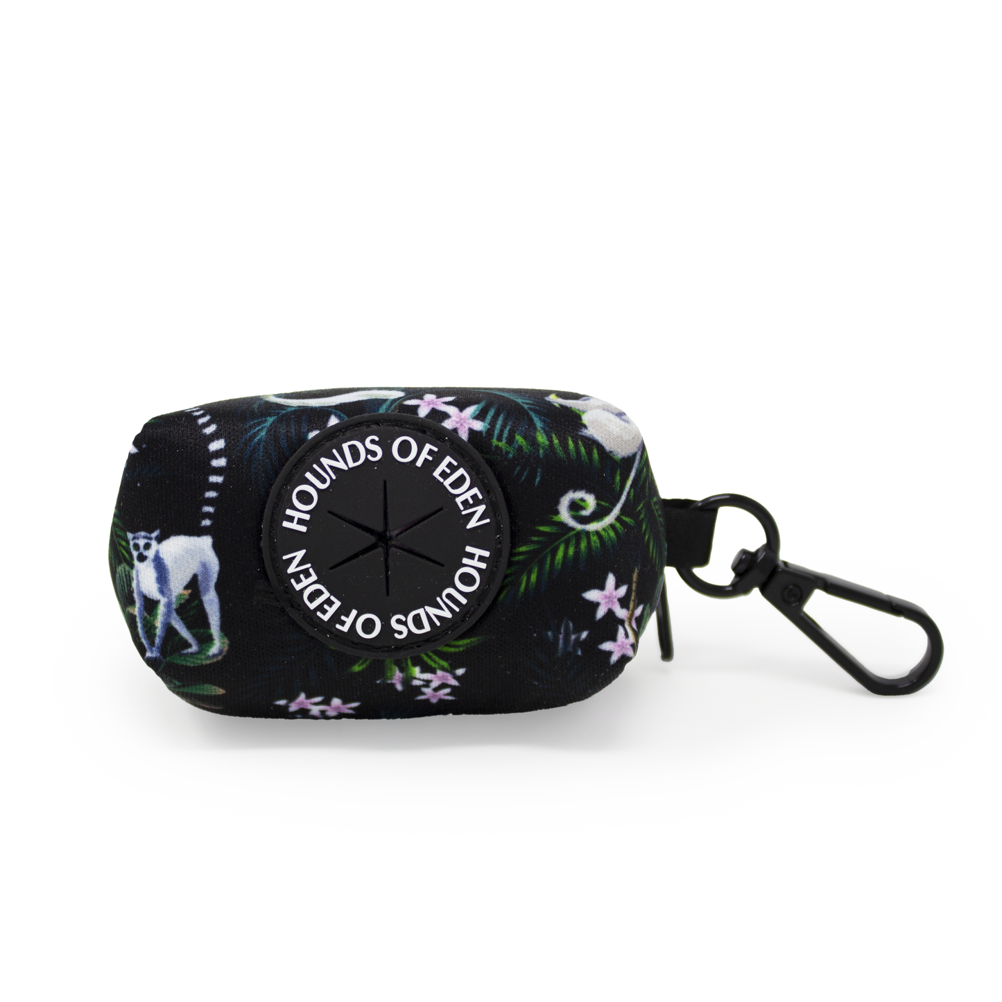 Midnight Madagascar Design Poop Bag Holder