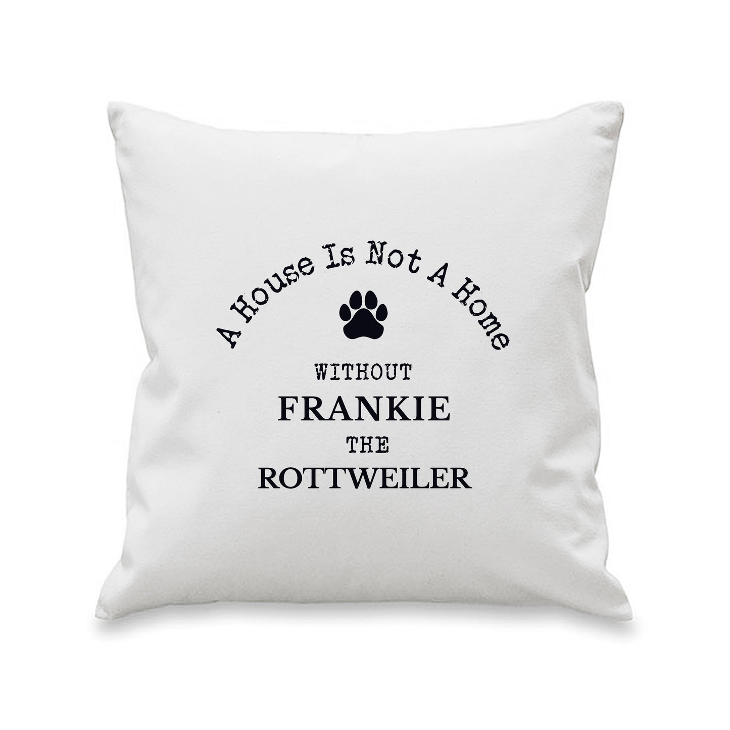 Personalised Dog Breed Cushion Cover