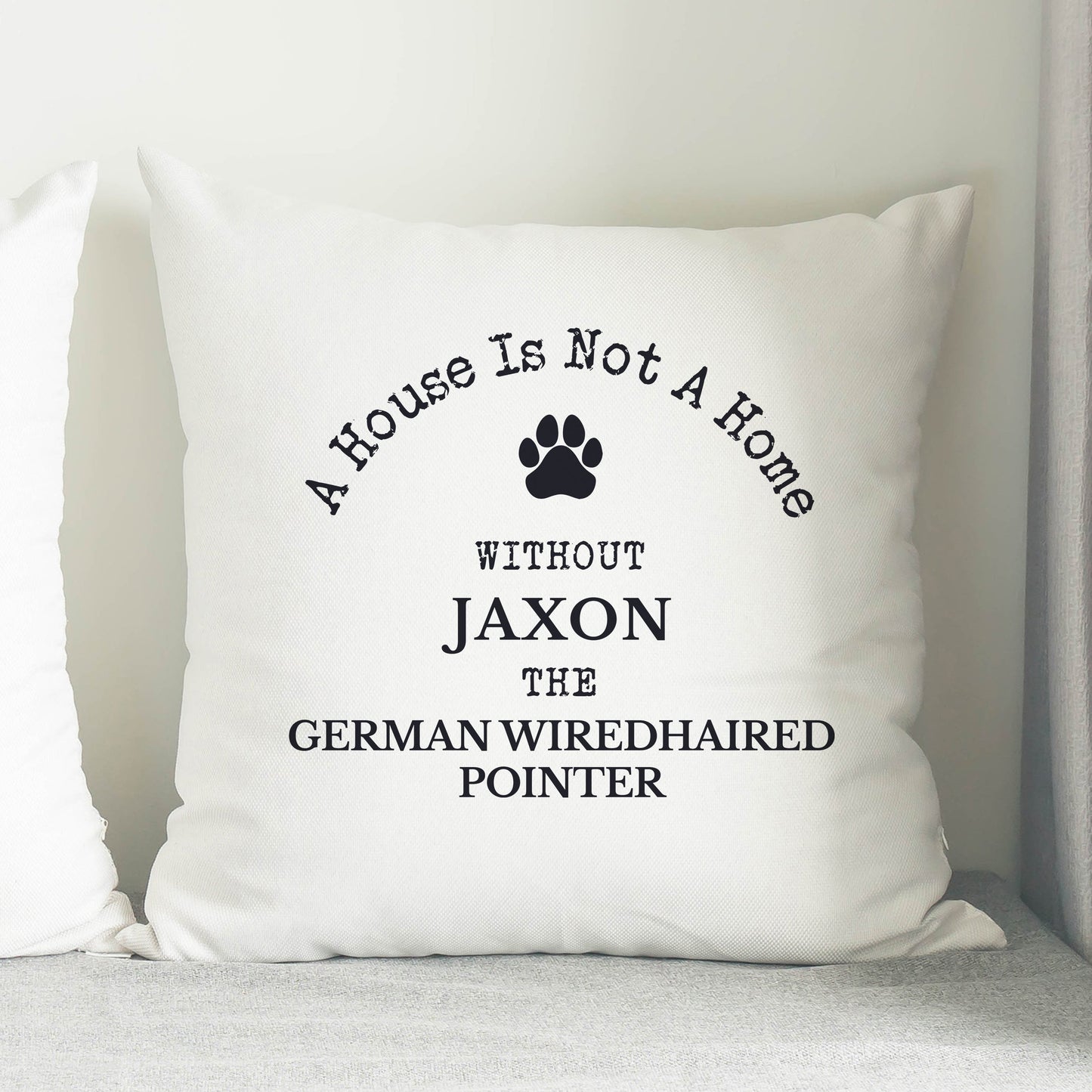 Personalised Dog Breed Cushion Cover