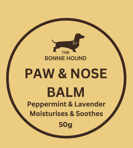 Handmade Paw, Nose and Skin Balm - Peppermint & Lavender - 50g