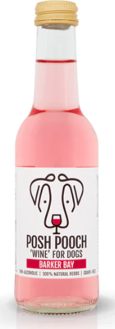 Woof & Brew Posh Pooch Barker Bay Rose Wine 250ml