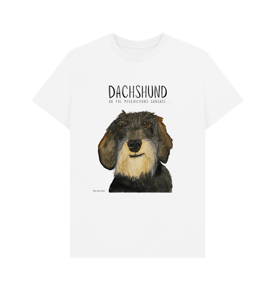 Wire Haired Dachshund Tee – Mischievous Hot Dog Energy!