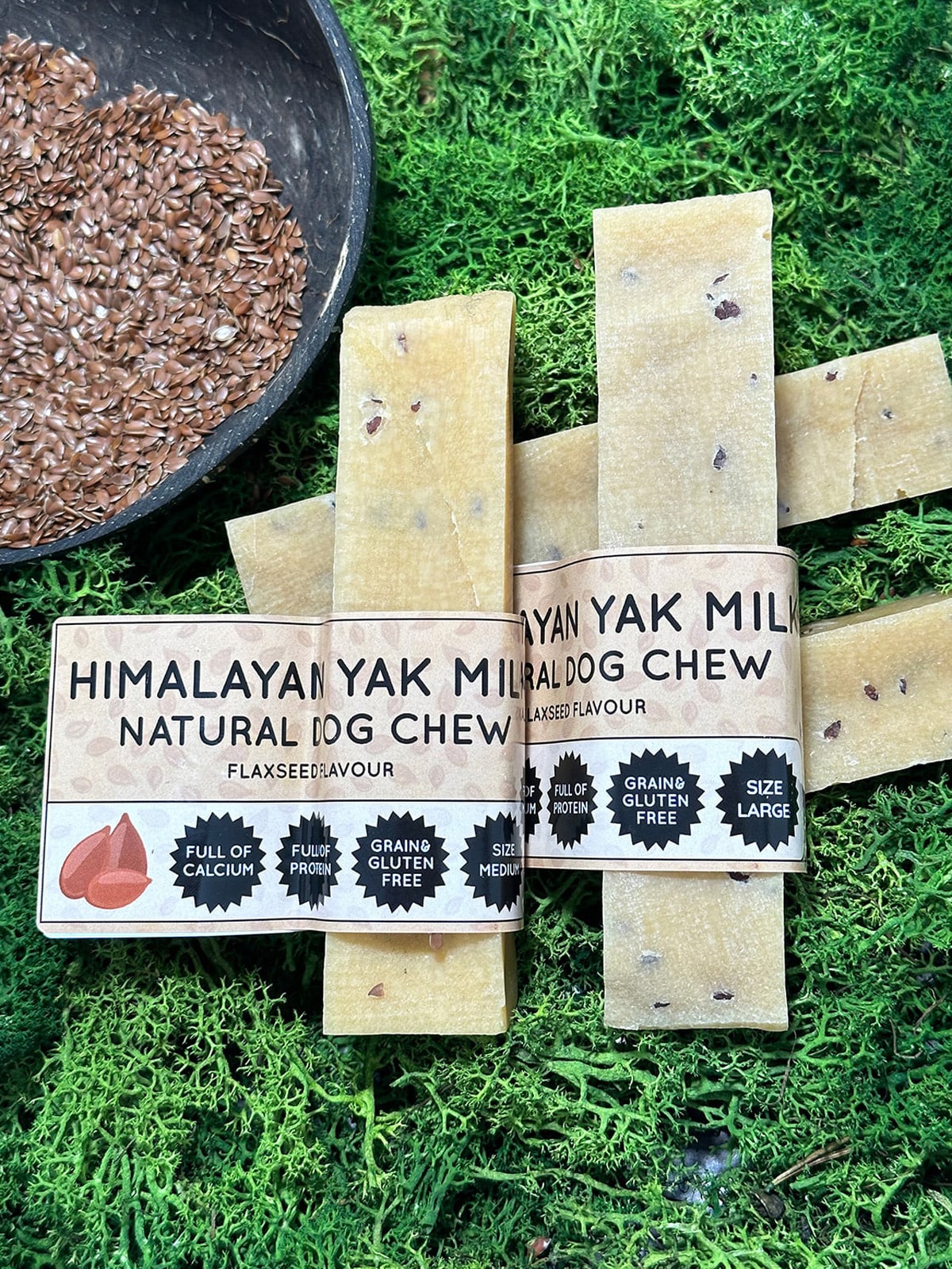 Flaxseed Yak Dog Chew