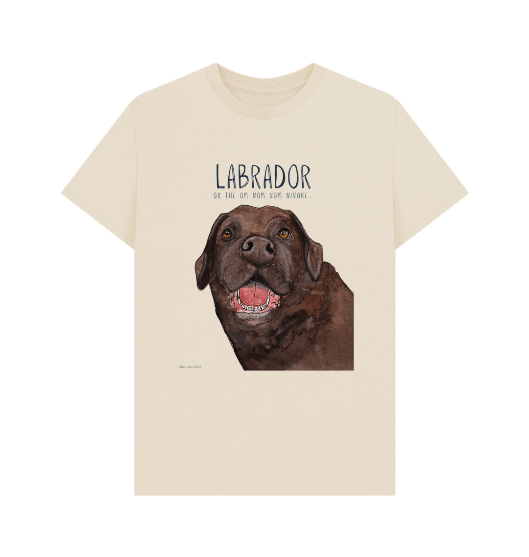Snack Goals & Tail Wags: The Chocolate Labrador Men’s Tee