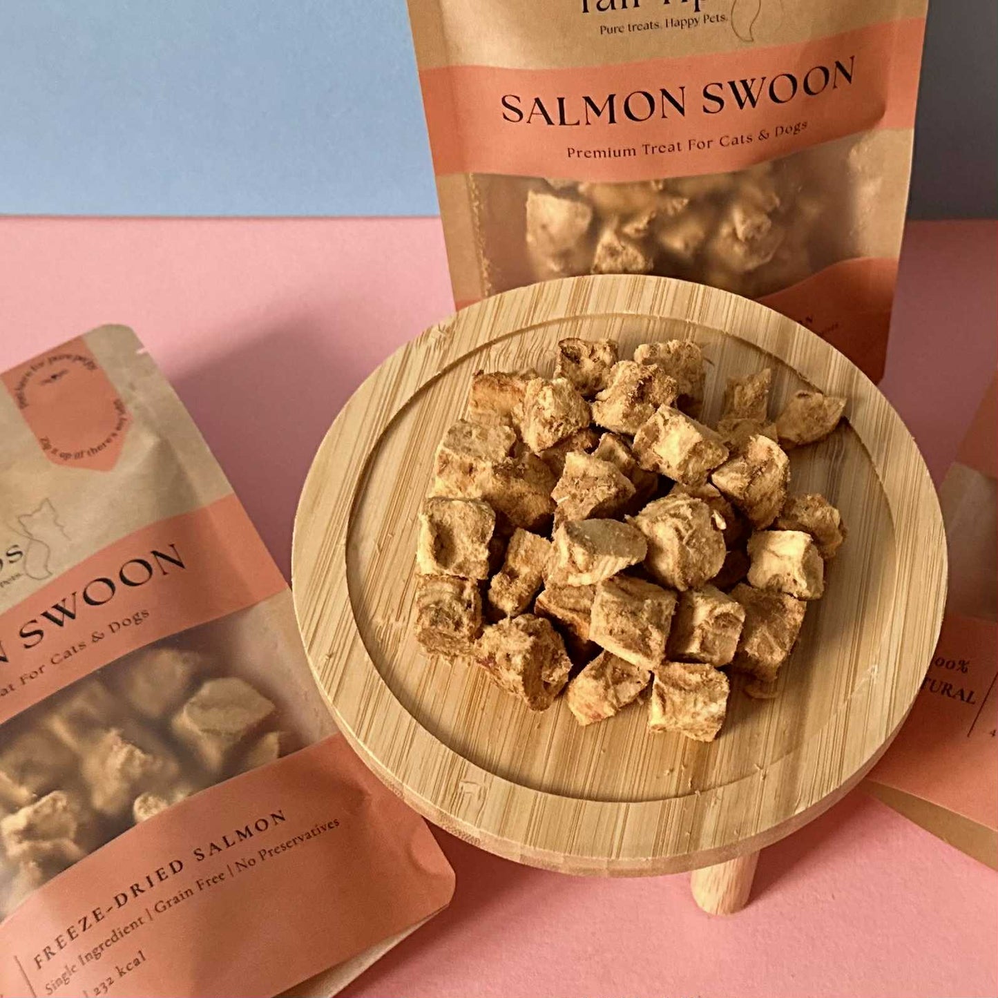 Salmon Swoon - 100% Freeze-Dried Salmon Treats | Pure & Natural | Tail Tips UK