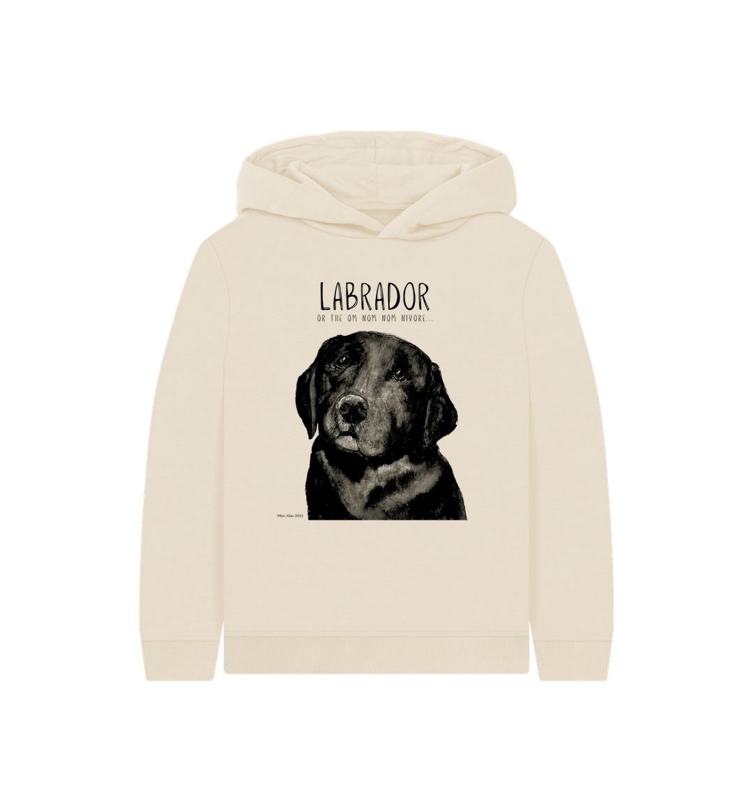 Snack Mode: Activated – The Black Labrador Kids’ Hoodie
