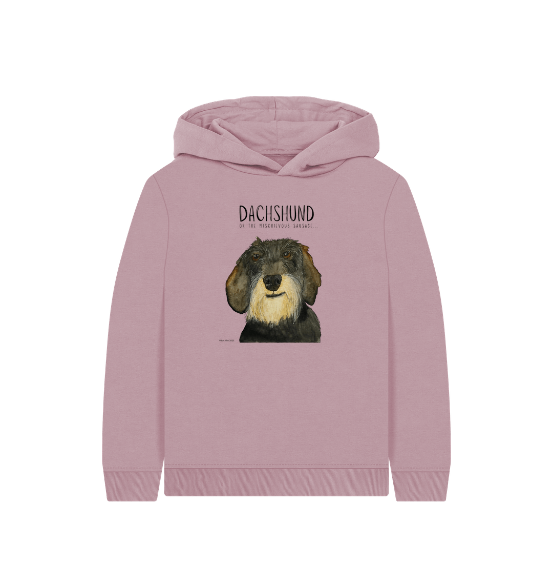 Mischievous Wire Haired Sausage Hoodie – Snuggles, Sass & Sustainability!