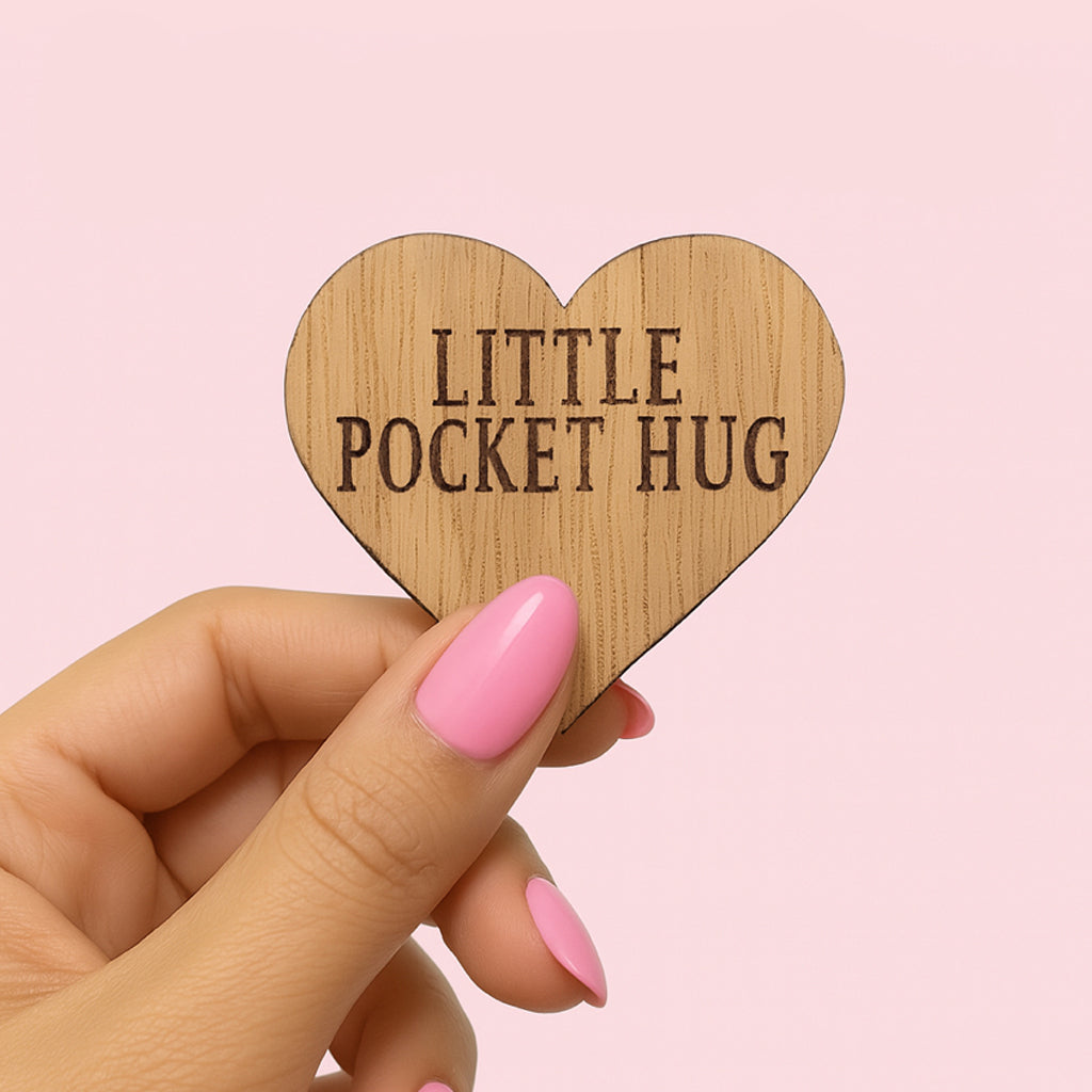 Pocket Hug - The Dog is My Favourite, But You’re Okay Too | Cute Gift for Partner & Dog Lovers | Keepsake Token for Sending Hugs & Sharing Love