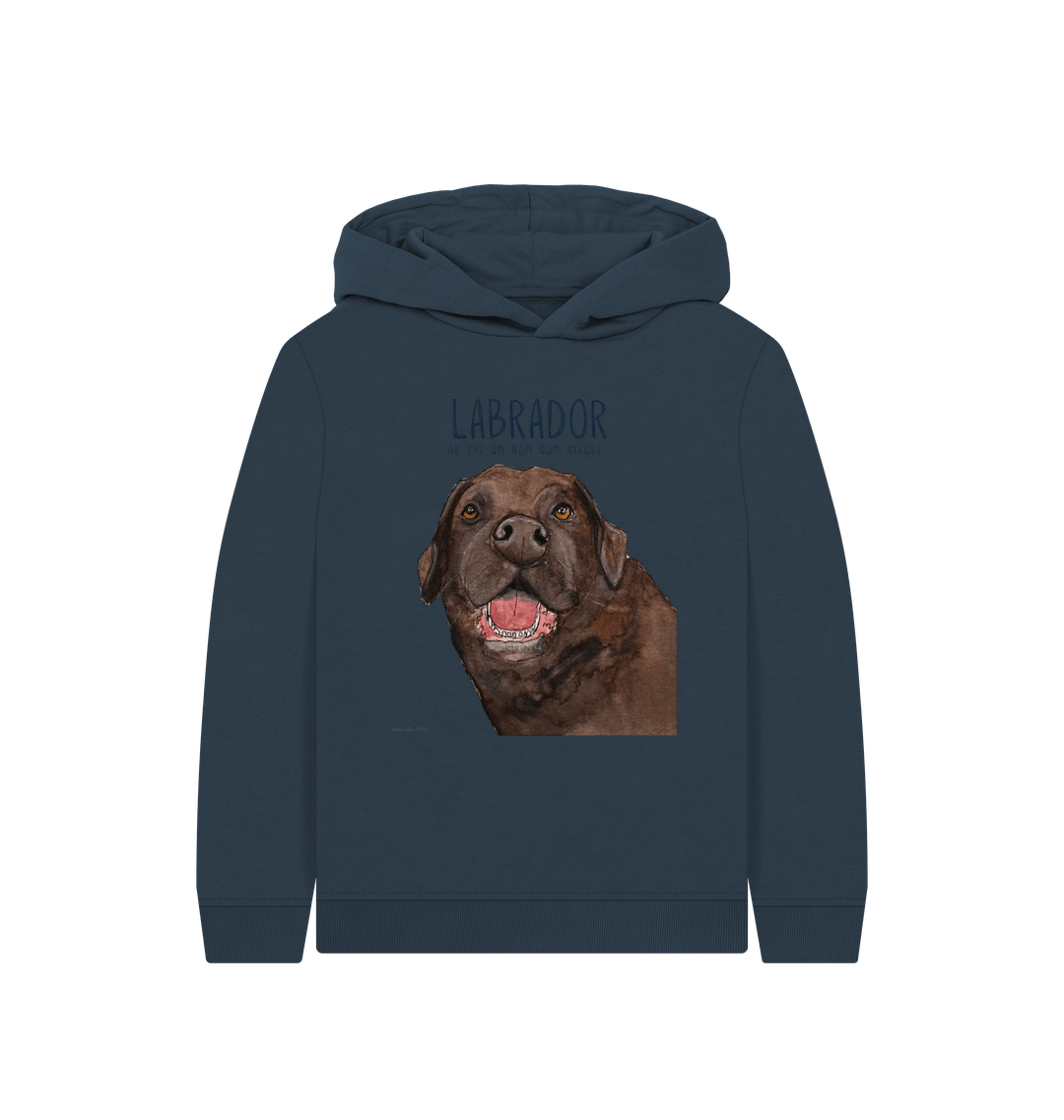 Snack Mode: Activated – The Chocolate Labrador Kids’ Hoodie
