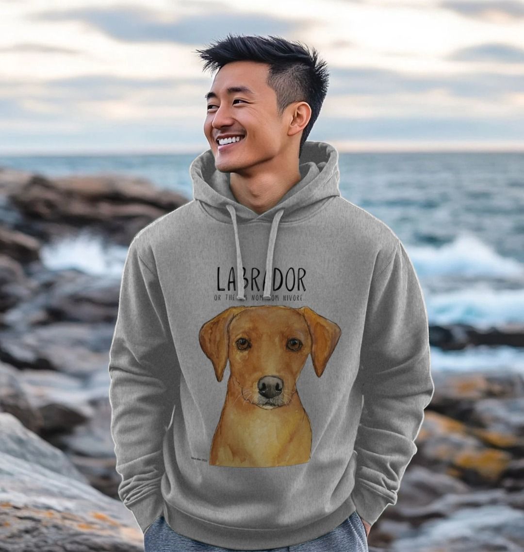 The Snack Sensei Hoodie: Featuring the Fox Red Labrador