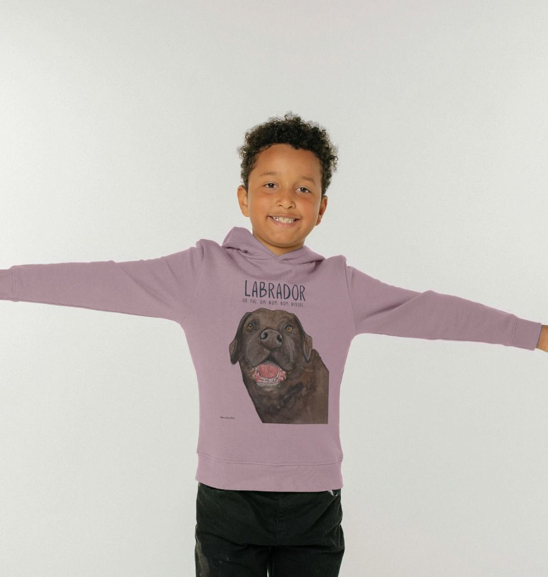 Snack Mode: Activated – The Chocolate Labrador Kids’ Hoodie