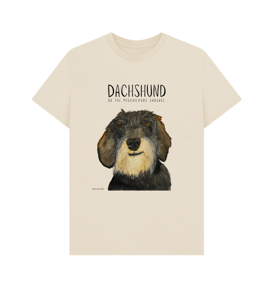 Wire Haired Dachshund Tee – Mischievous Hot Dog Energy!