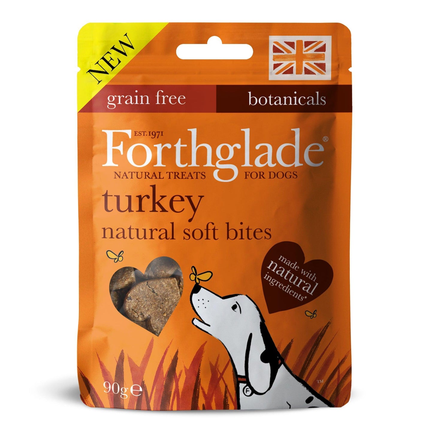 Forthglade Natural Soft Bites Turkey Treats 90g