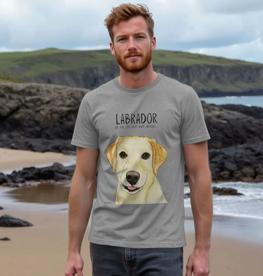Snack Goals & Tail Wags: The Yellow Labrador Men’s Tee