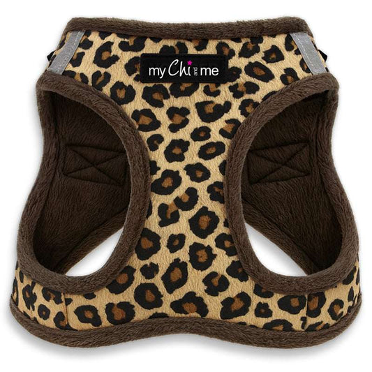 Tiny Trails Step In Luxury Leopard Puppy and Small Dog Harness
