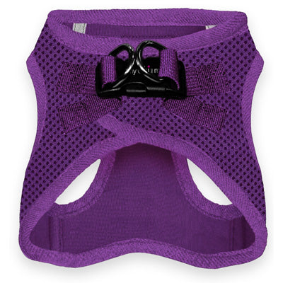 Tiny Trails Step In Air Mesh Puppy and Small Dog Harness Purple