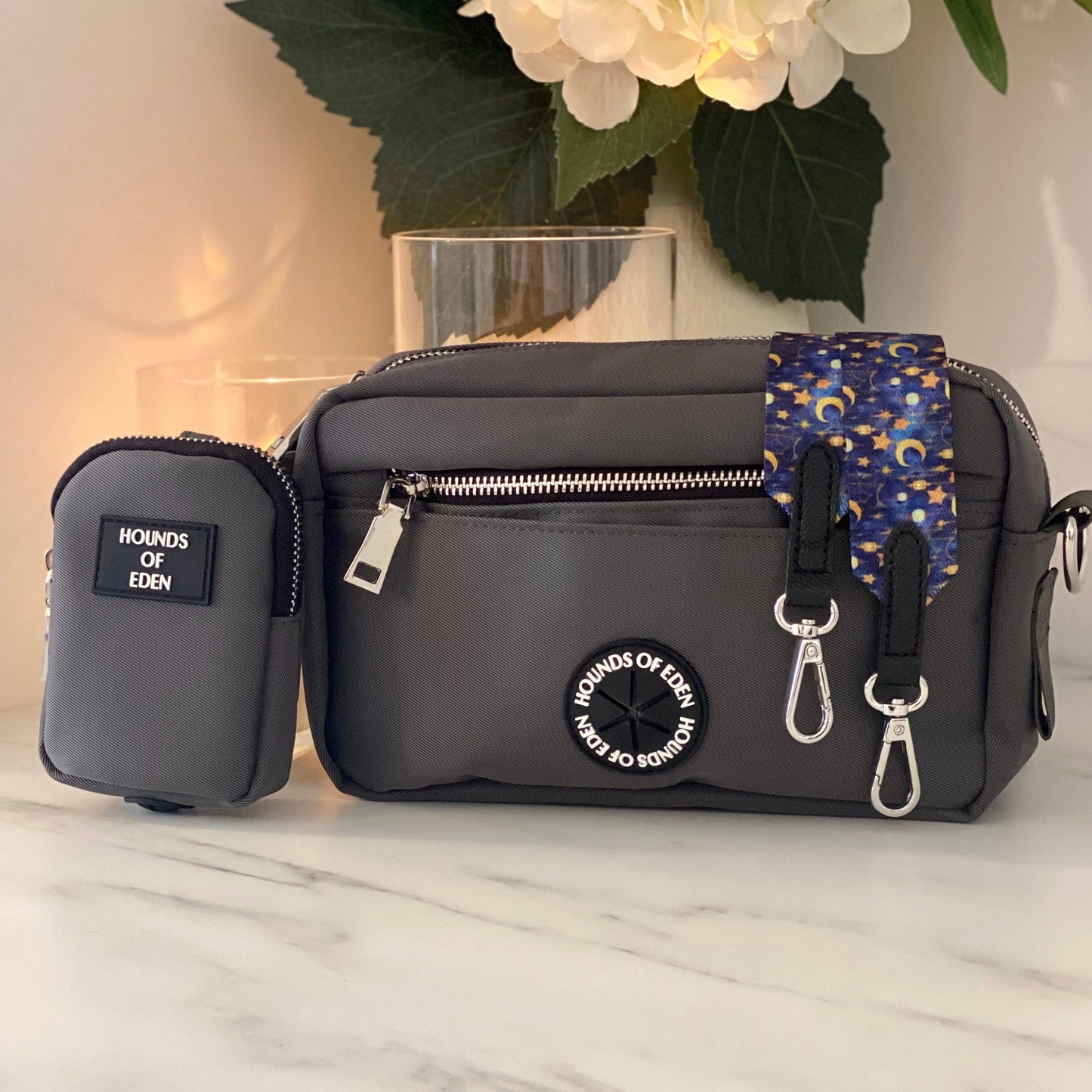 Dog Walking Bag - Grey *BAG ONLY*