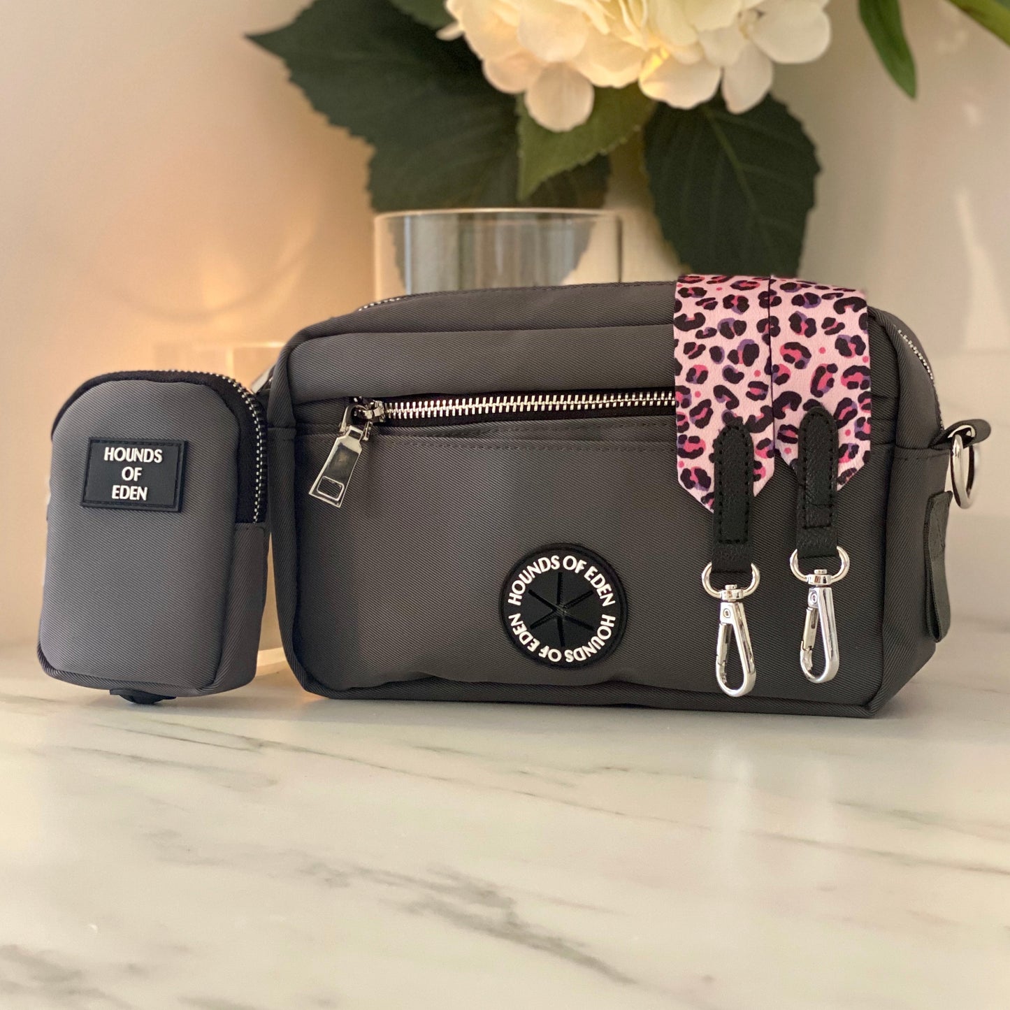 Dog Walking Bag - Grey *BAG ONLY*