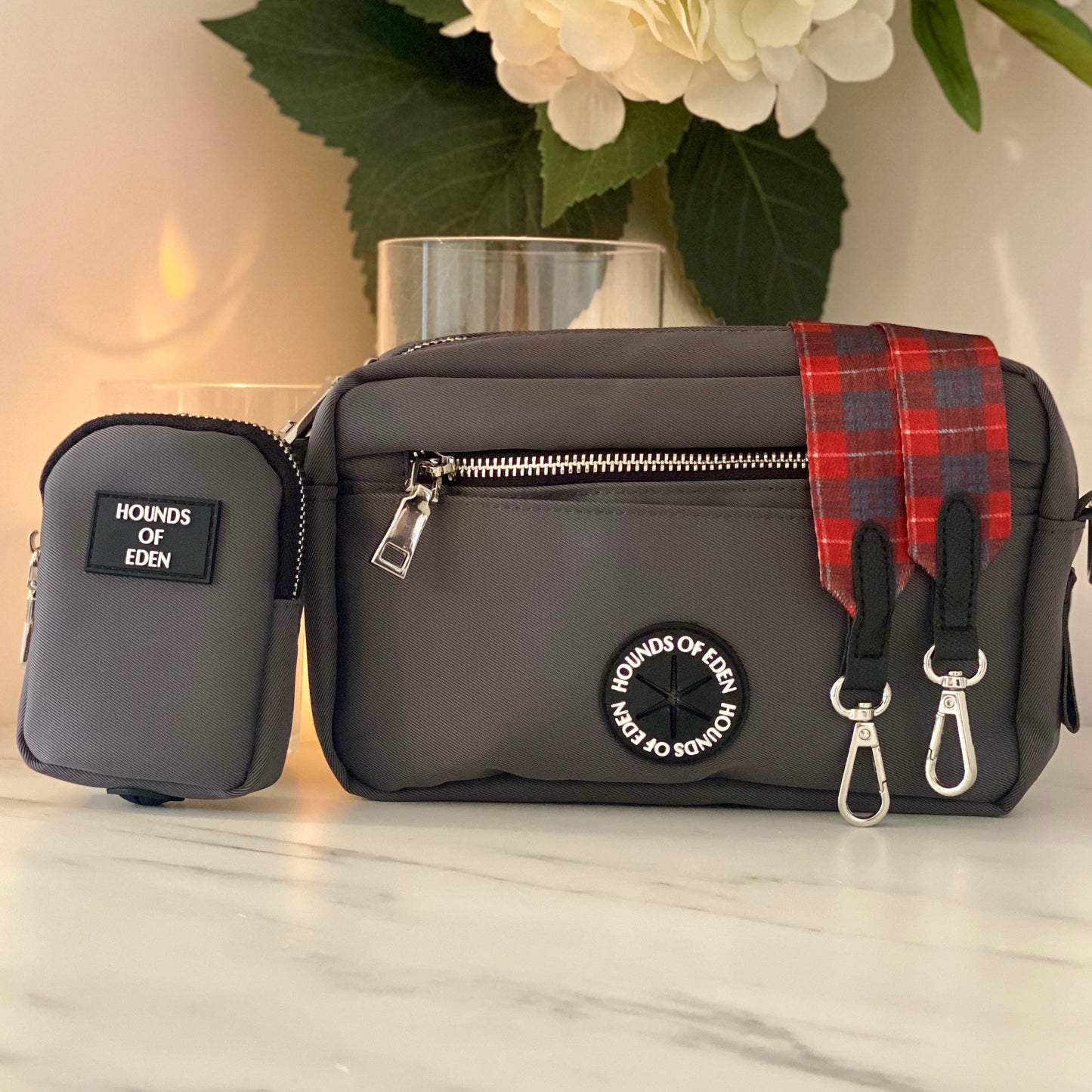 Dog Walking Bag - Grey *BAG ONLY*