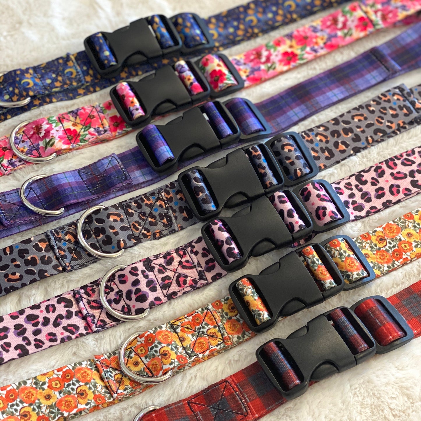 Dog Walking Bag - Black - Silver Hardware *BAG ONLY*