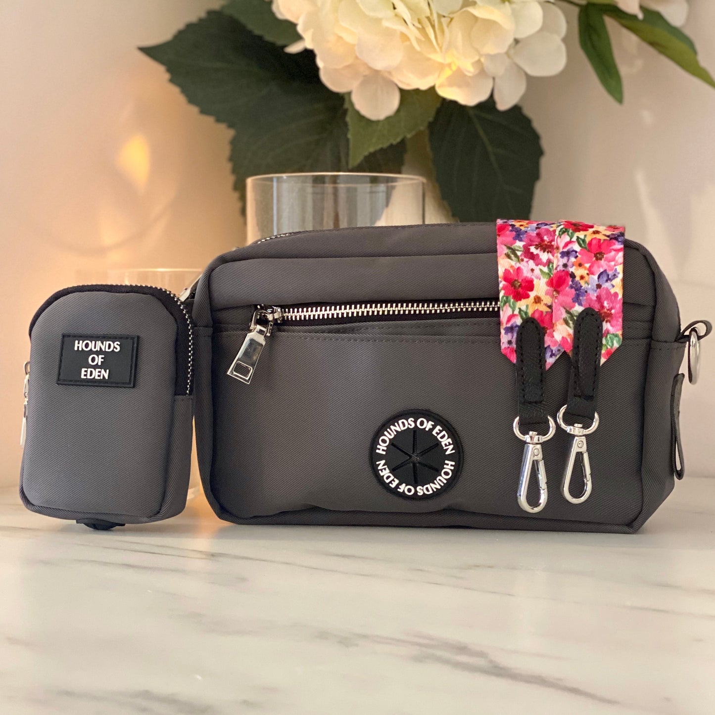 Dog Walking Bag - Grey *BAG ONLY*