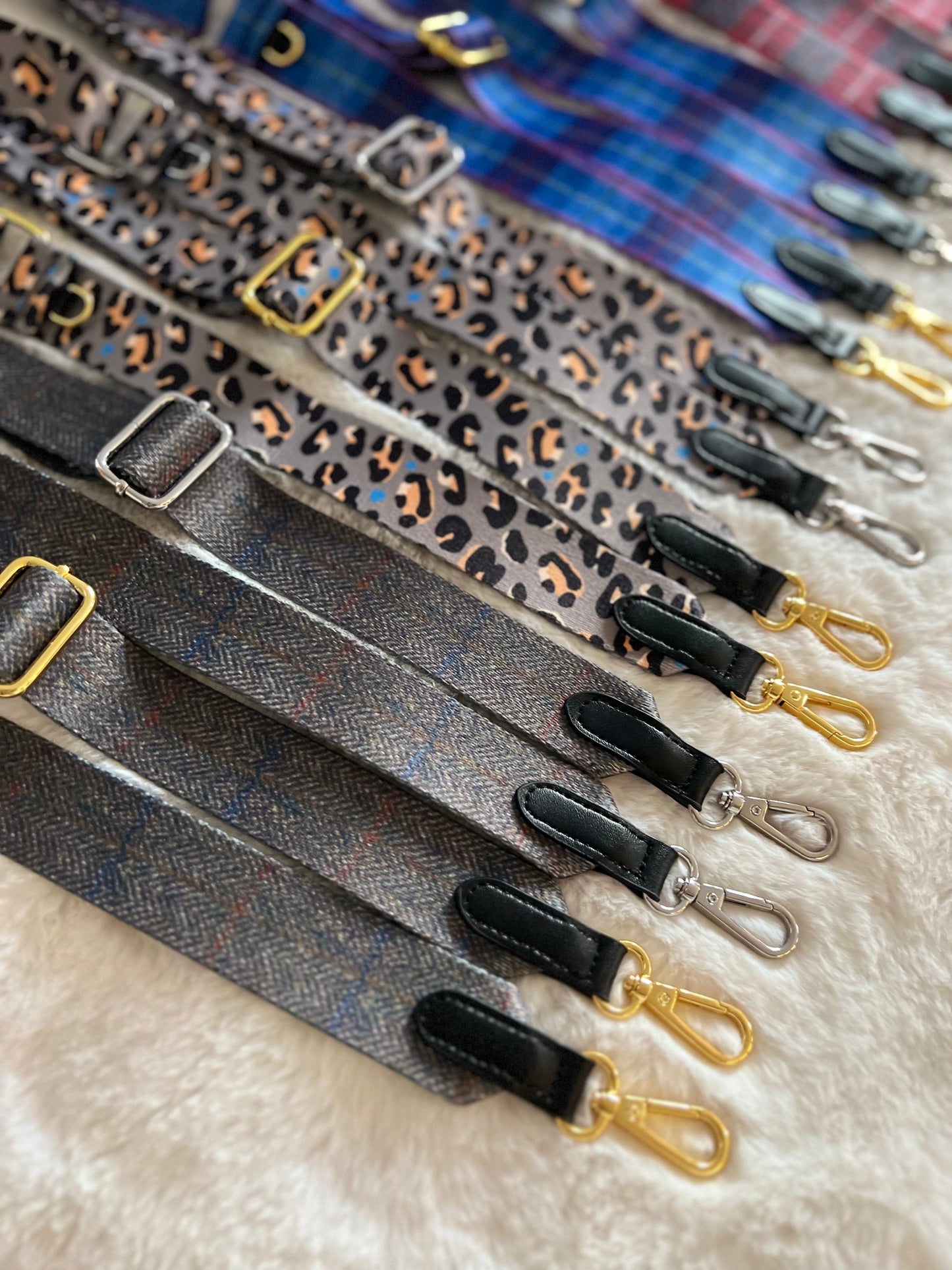 Dog Walking Bag - Black - Silver Hardware *BAG ONLY*