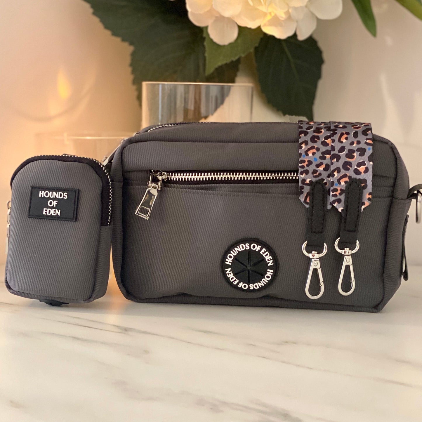 Dog Walking Bag - Grey *BAG ONLY*