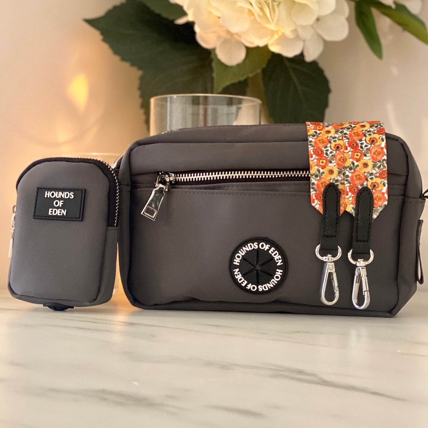 Dog Walking Bag - Grey *BAG ONLY*