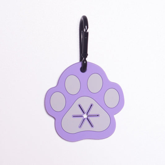 Lilac Dog Poop Bag Holder